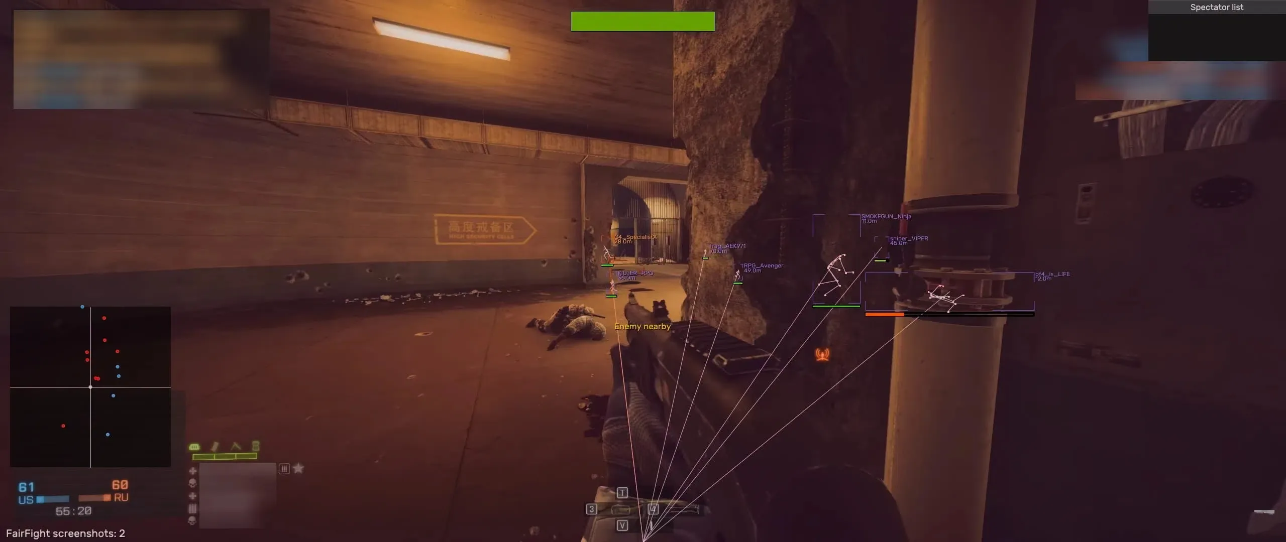 Battlefield 4 战地4·绘制自瞄多功能免费辅助-空域资源网