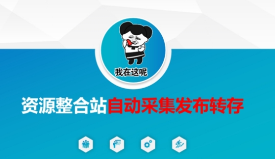 资源整合站自动采集发布转存，解放双手-空域资源网