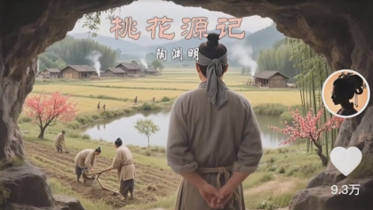 把课本里的古文做成爆火AI视频！流量猛的不行，7个作品涨粉23万＋-颜夕资源网-第14张图片