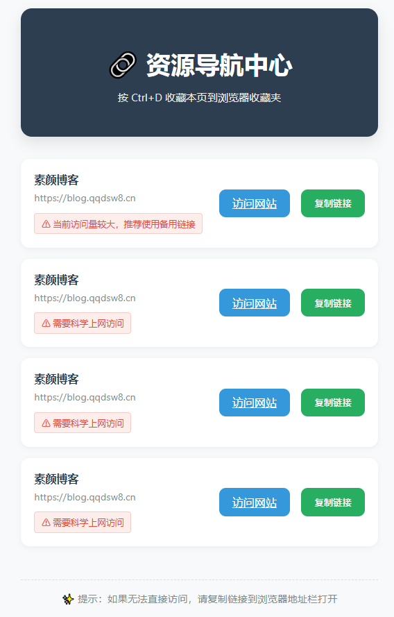 2025年HTML发布页原创源码-空域资源网