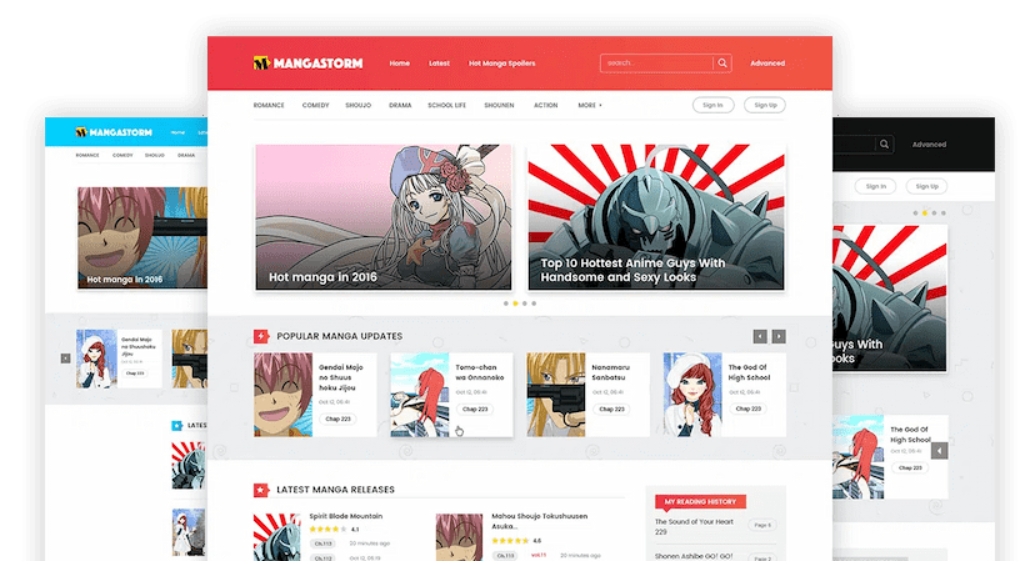 Madara 2.2.2.1主题源码 响应式WordPress漫画小说主题模板-空域资源网