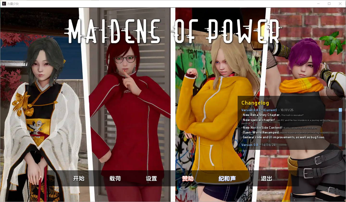 更新[亚洲风SLG/动态] 力量少女 权力少女 Maidens of Power v0.8.5 汉化版 [PC+安卓-5.0G]-空域资源网