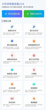 小红书批量改写，二创无敌-空域资源网