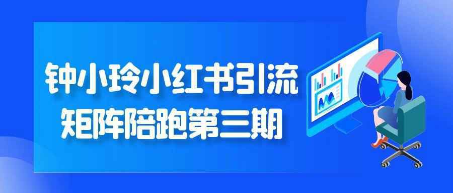 钟小玲小红书引流矩阵陪跑第三期-空域资源网