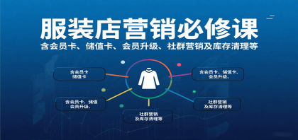 服装店营销必修课：含会员卡、储值卡、会员升级、社群营销及库存清理等-空域资源网