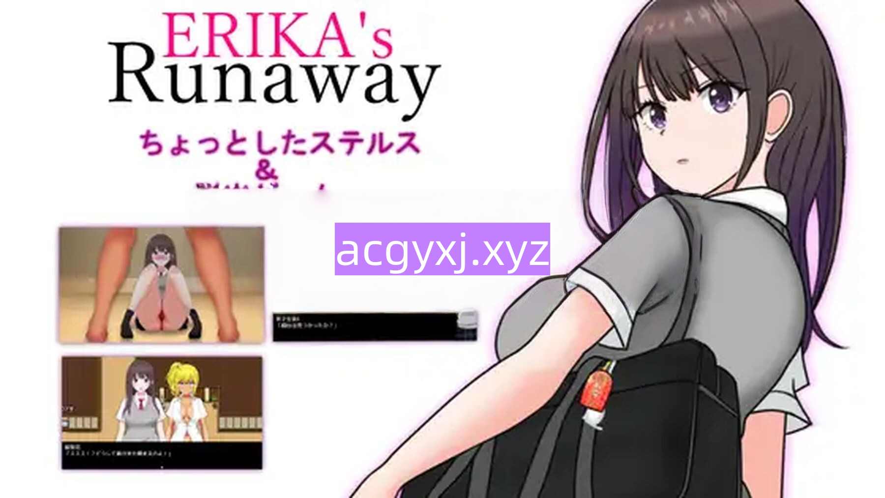增添AZ[日式RPG] 艾瑞卡的逃亡 ERIKA’s Runaway  内嵌AI汉化版+作弊码+攻略 [PC+安卓3.40G]-空域资源网