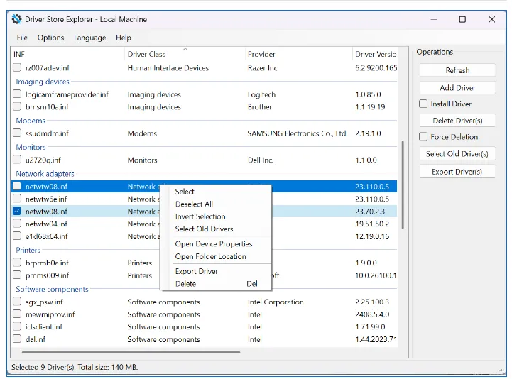 Driver Store Explorer(Windows驱动管理工具)-空域资源网