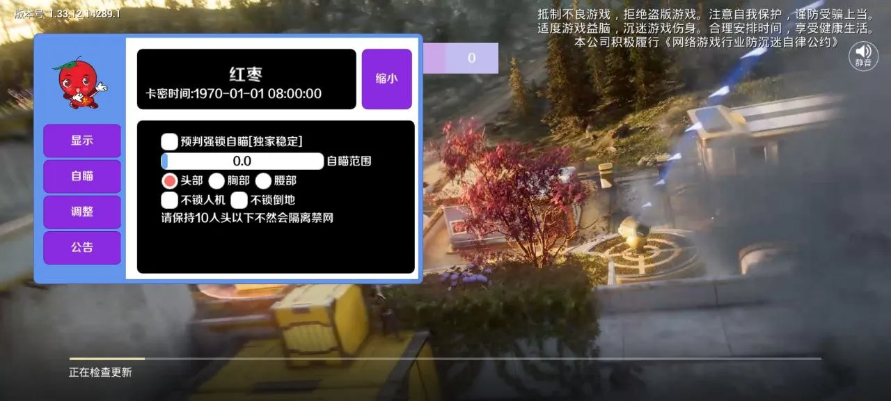 和平海岛·红枣直装绘制自瞄辅助破解版 v1.21