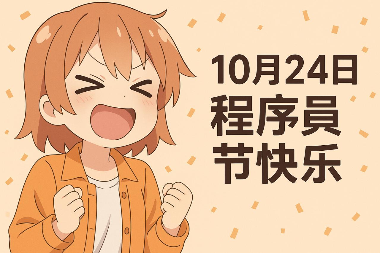 10月24日 程序员节 快乐!!!-空域资源网