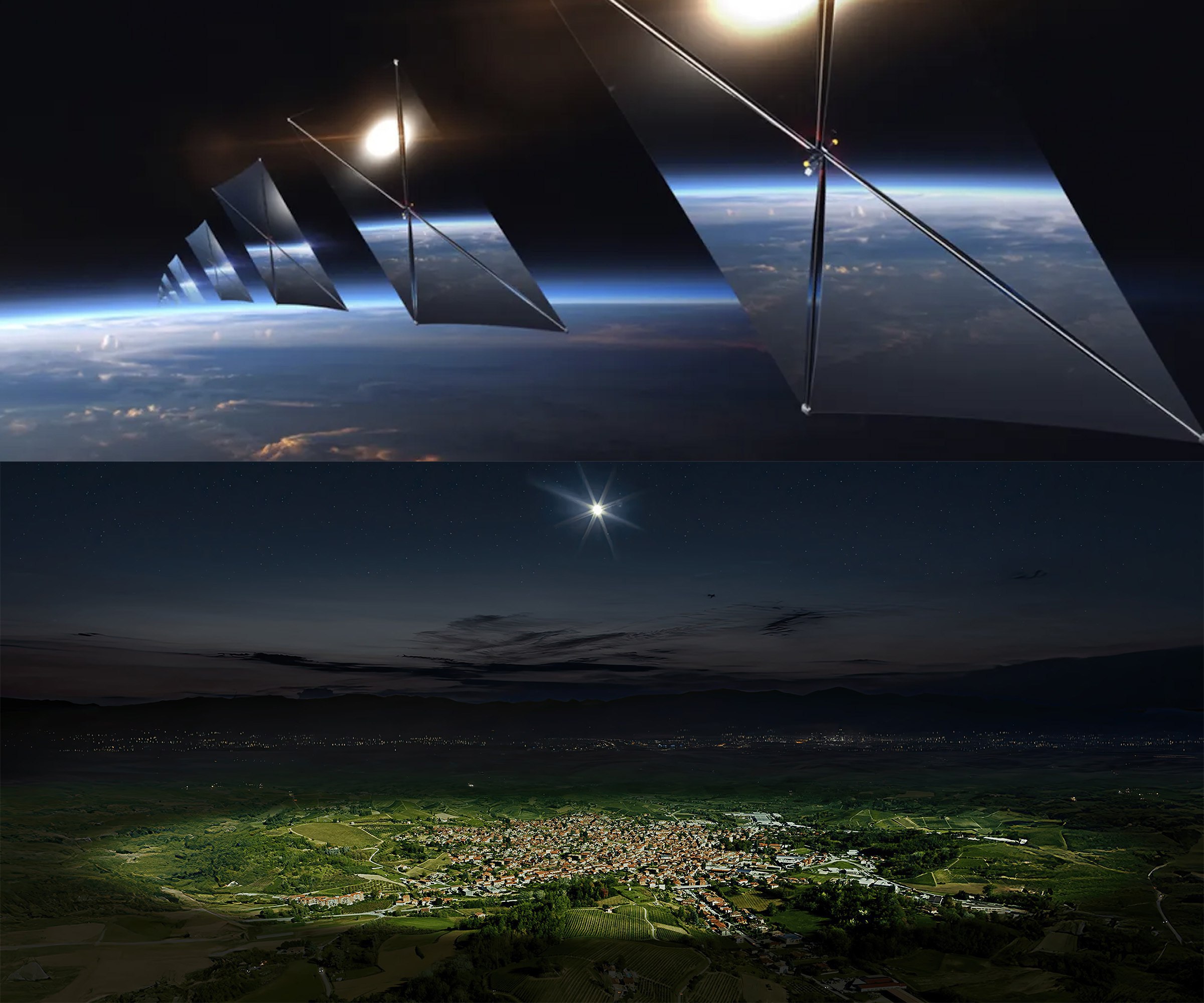 太空反射镜为富豪供夜间阳光引科学家反对