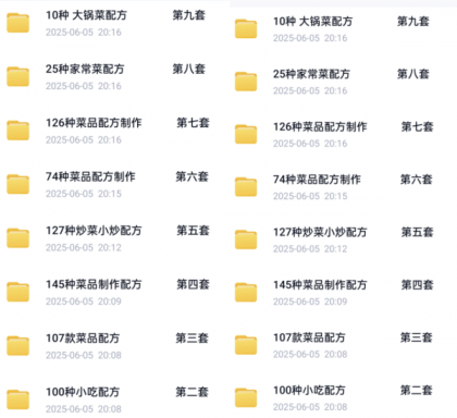 700种中式快餐技术配方大锅菜盒饭炒菜外卖配方各种食材调料配比-颜夕资源网-第18张图片
