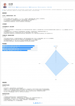 个人简介主页纯HTML代码-空域资源网